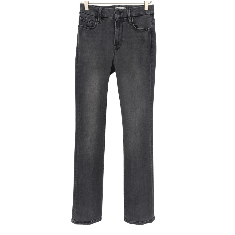 FRAME Le Mini Boot Jeans Womens 27 Grey Billups Bootcut Stretch Versatile Casual